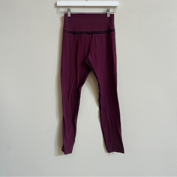 Lululemon Align Legging Red Grape / Shifted Horizon Purple - Picture 4 of 4